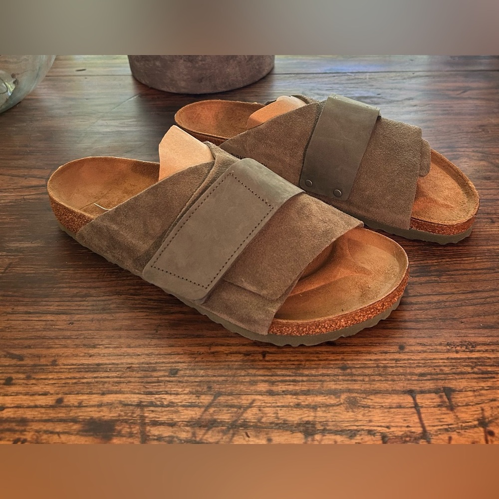 Birkenstock Men's Thyme Suede Slide Sandals
